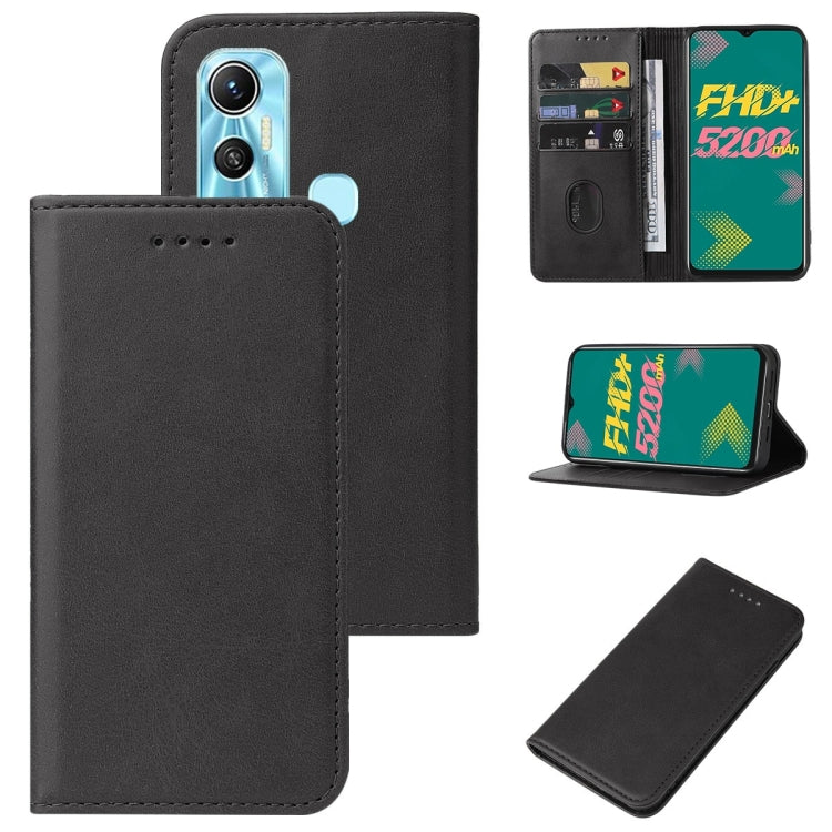 For Infinix Hot 11 X662 Magnetic Closure Leather Phone Case