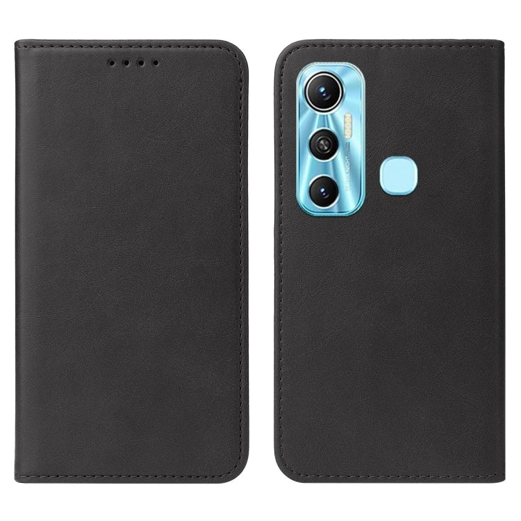 For Infinix Hot 11 X662 Magnetic Closure Leather Phone Case