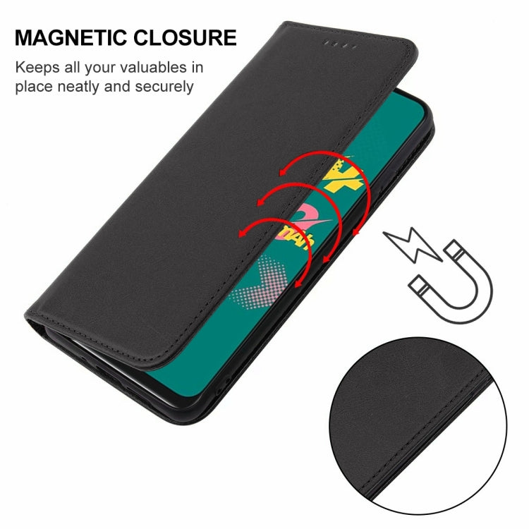 For Infinix Hot 11 X662 Magnetic Closure Leather Phone Case