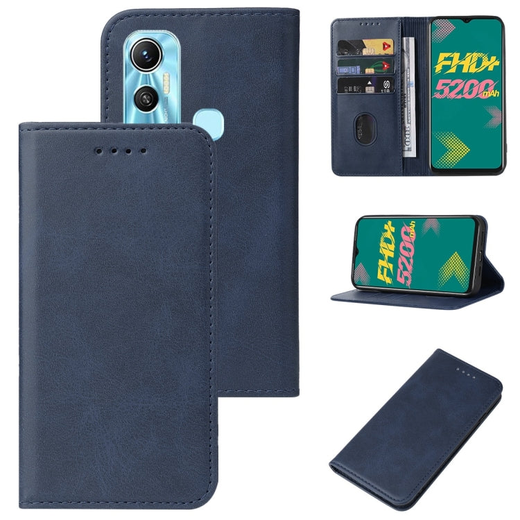 For Infinix Hot 11 X662 Magnetic Closure Leather Phone Case