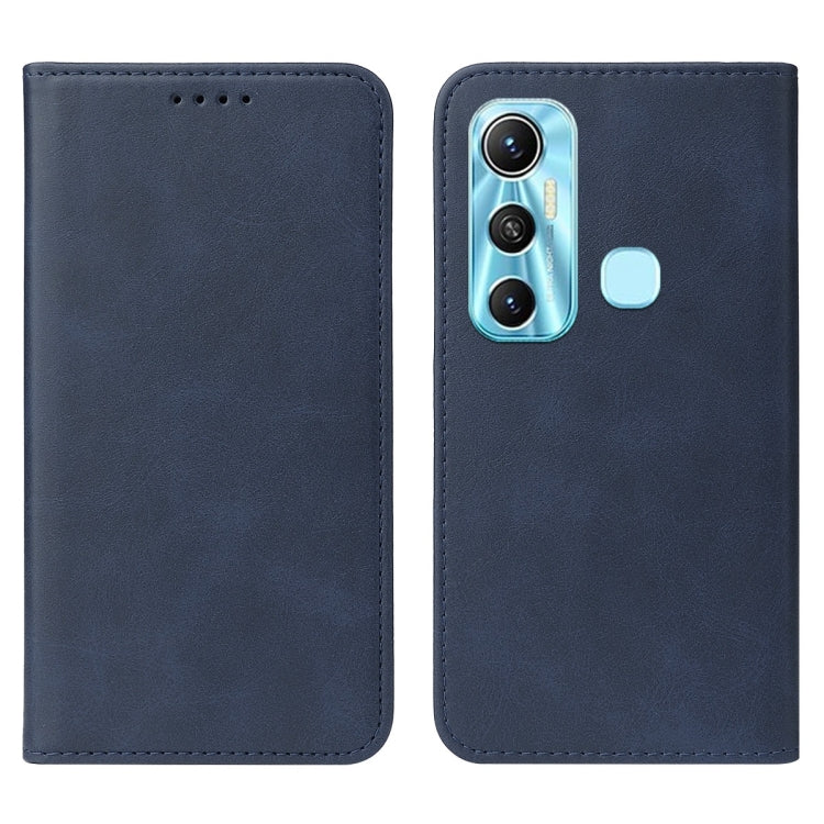 For Infinix Hot 11 X662 Magnetic Closure Leather Phone Case