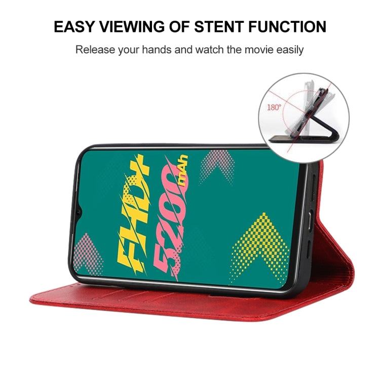 For Infinix Hot 11 X662 Magnetic Closure Leather Phone Case