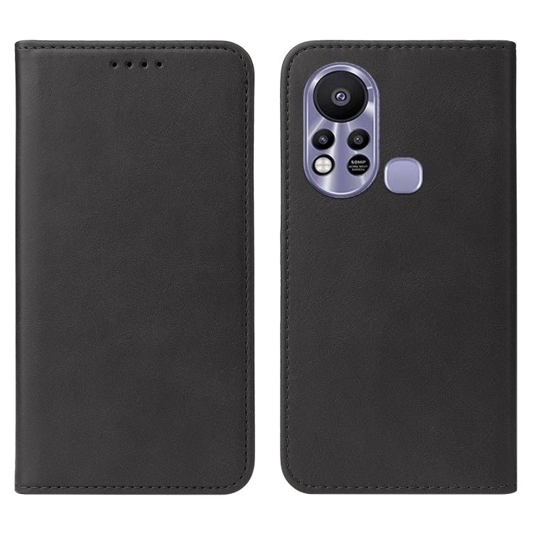 For Infinix Hot 11s Magnetic Closure Leather Phone Case