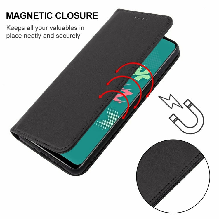 For Infinix Hot 11s Magnetic Closure Leather Phone Case