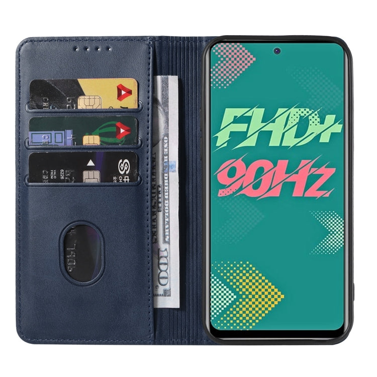 For Infinix Hot 11s Magnetic Closure Leather Phone Case