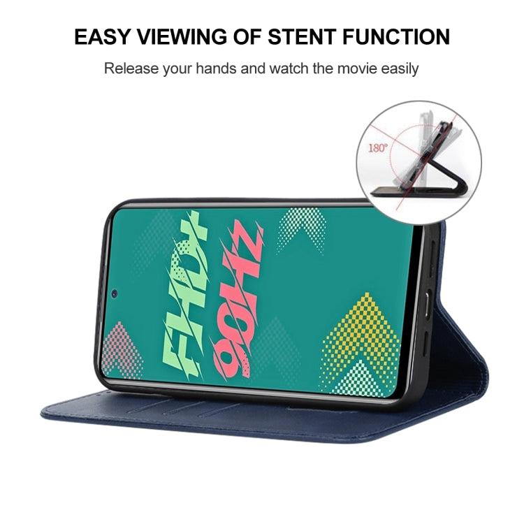 For Infinix Hot 11s Magnetic Closure Leather Phone Case