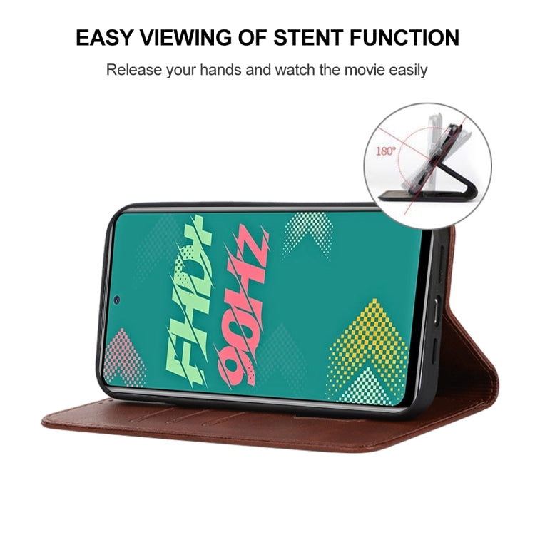 For Infinix Hot 11s Magnetic Closure Leather Phone Case