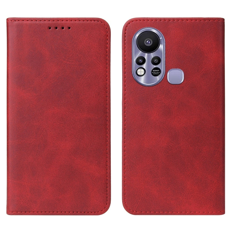 For Infinix Hot 11s Magnetic Closure Leather Phone Case