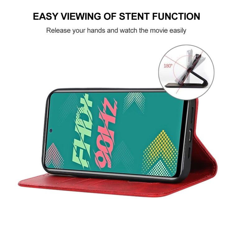 For Infinix Hot 11s Magnetic Closure Leather Phone Case