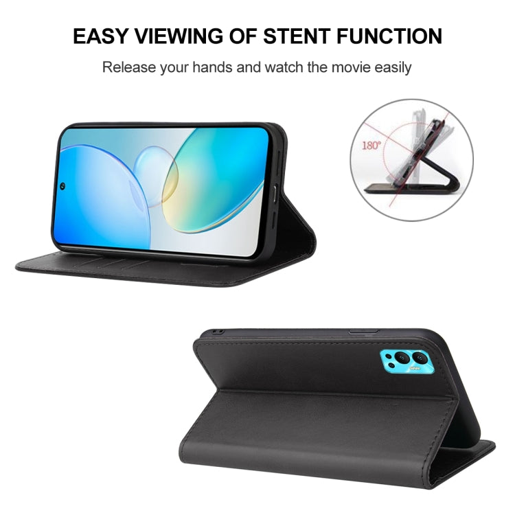For Infinix Hot 12 India Magnetic Closure Leather Phone Case