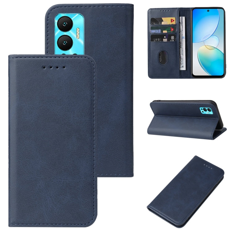 For Infinix Hot 12 India Magnetic Closure Leather Phone Case