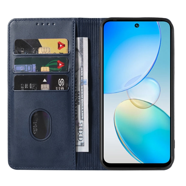 For Infinix Hot 12 India Magnetic Closure Leather Phone Case