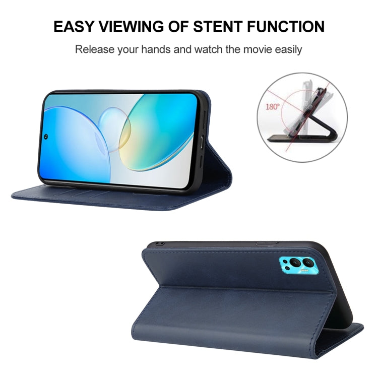 For Infinix Hot 12 India Magnetic Closure Leather Phone Case