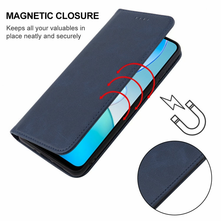 For Infinix Hot 12 India Magnetic Closure Leather Phone Case