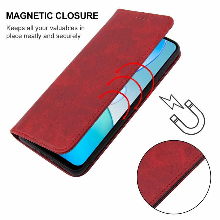 For Infinix Hot 12 India Magnetic Closure Leather Phone Case