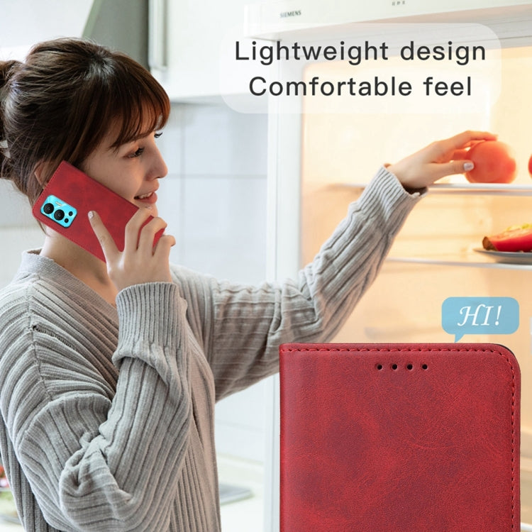 For Infinix Hot 12 India Magnetic Closure Leather Phone Case