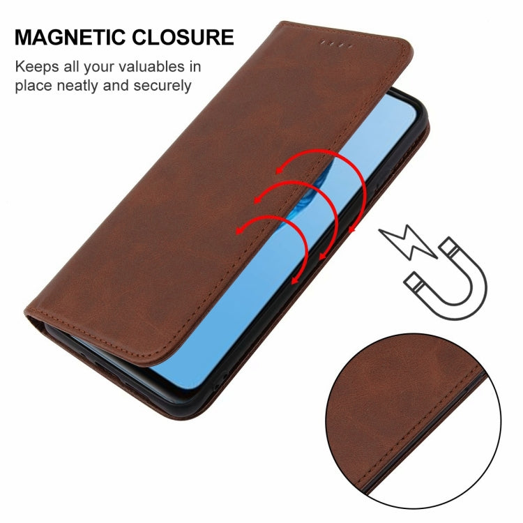 For Infinix Hot 20S Magnetic Closure Leather Phone Case