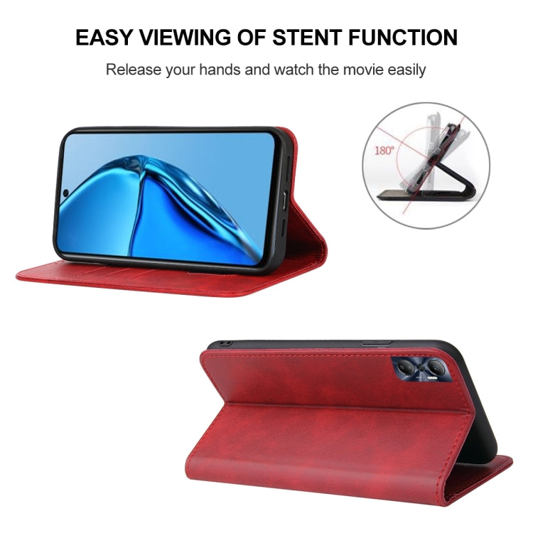 For Infinix Hot 20S Magnetic Closure Leather Phone Case