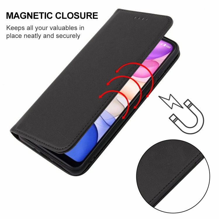 For Infinix Itel A48/L6006 Magnetic Closure Leather Phone Case