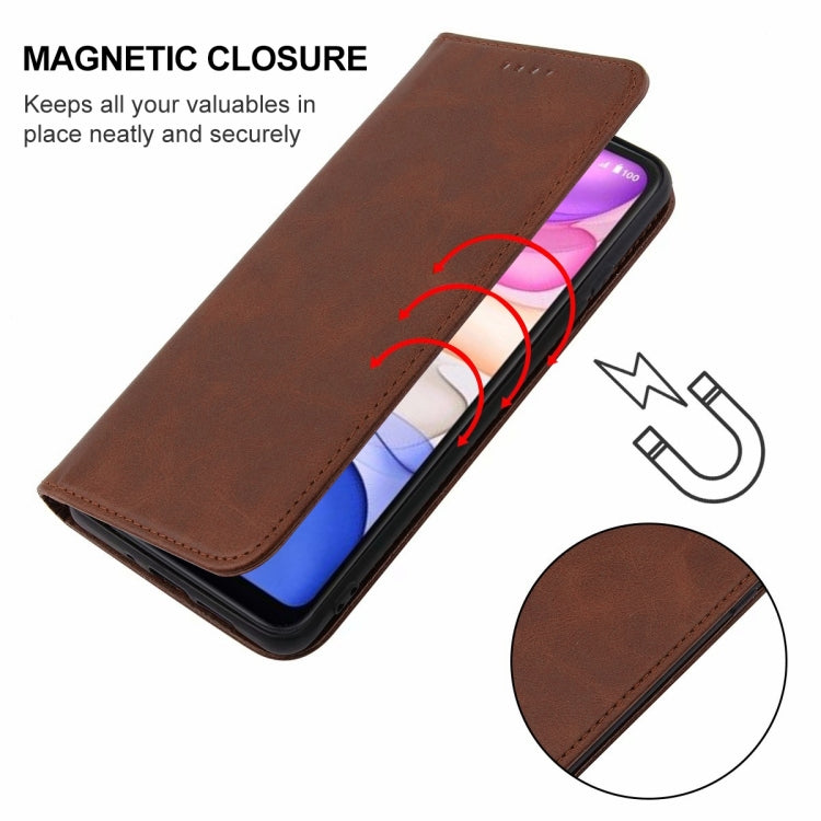 For Infinix Itel A48/L6006 Magnetic Closure Leather Phone Case