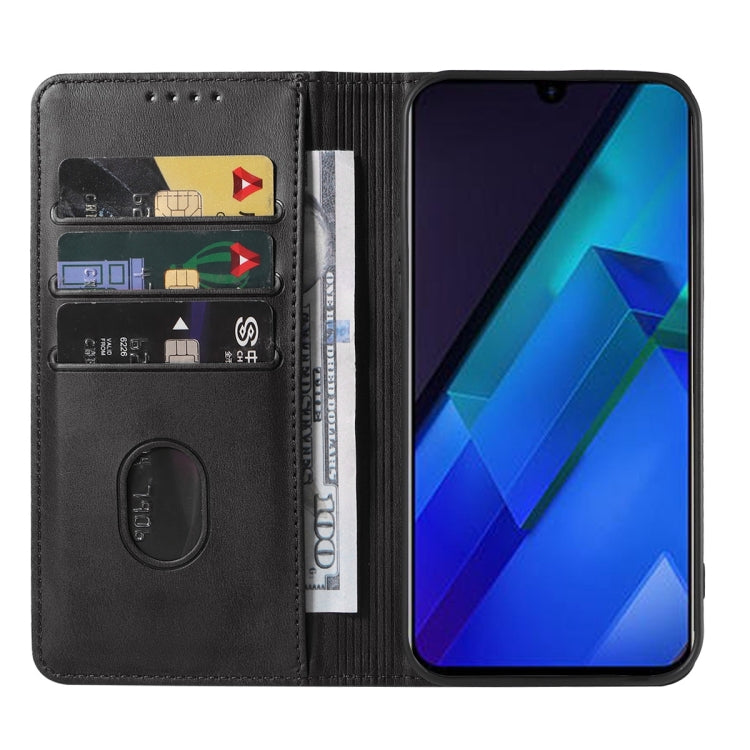 For Infinix Note 12 G96 Magnetic Closure Leather Phone Case
