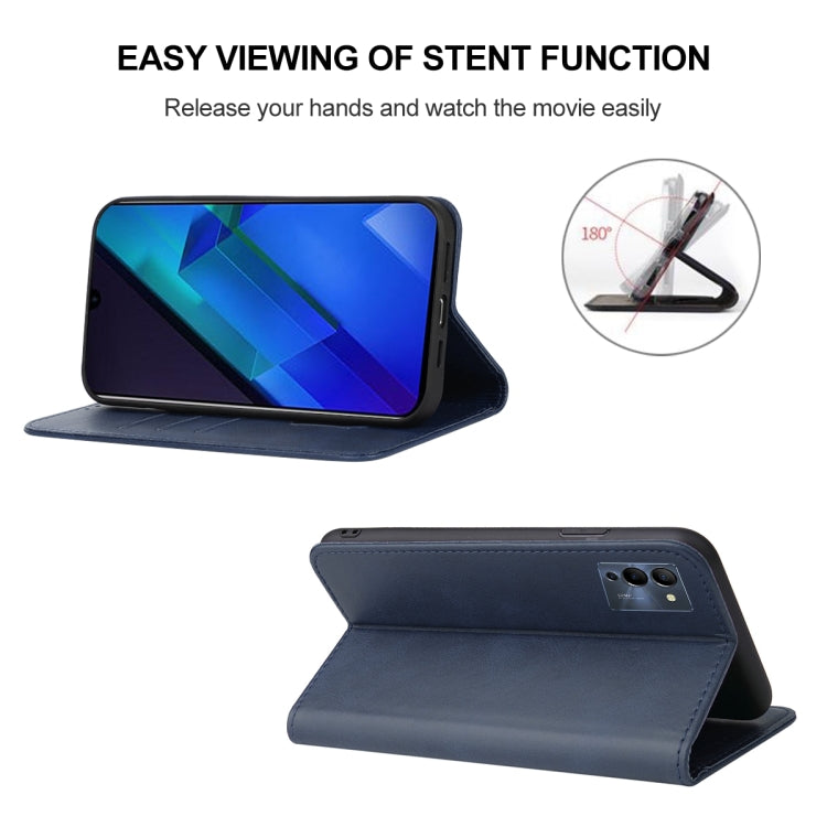 For Infinix Note 12 G96 Magnetic Closure Leather Phone Case