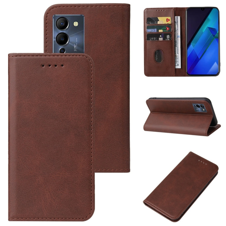 For Infinix Note 12 G96 Magnetic Closure Leather Phone Case