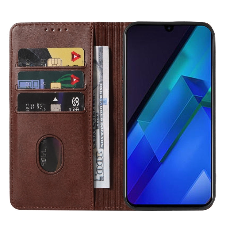 For Infinix Note 12 G96 Magnetic Closure Leather Phone Case
