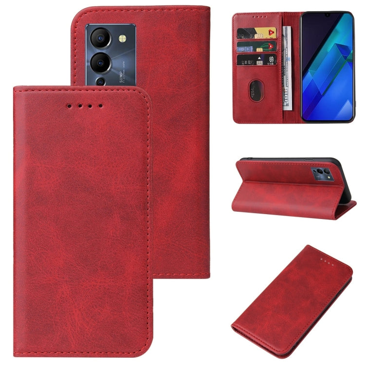 For Infinix Note 12 G96 Magnetic Closure Leather Phone Case