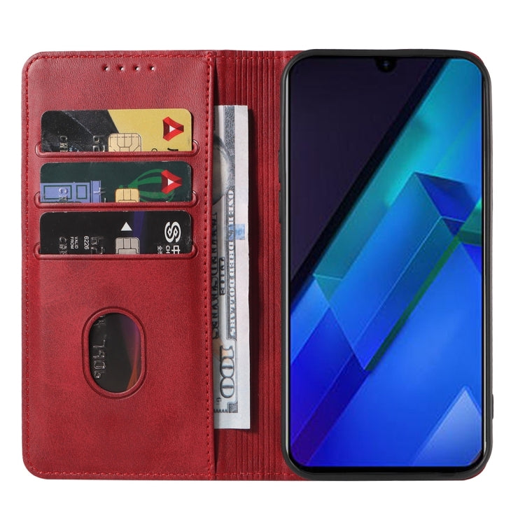 For Infinix Note 12 G96 Magnetic Closure Leather Phone Case