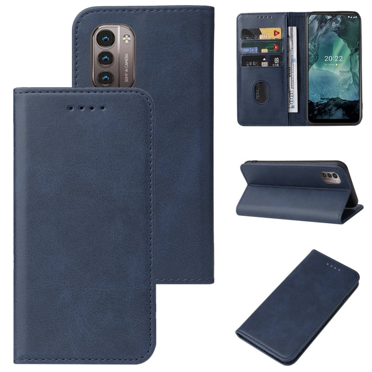 For Nokia G21/G11 Magnetic Closure Leather Phone Case