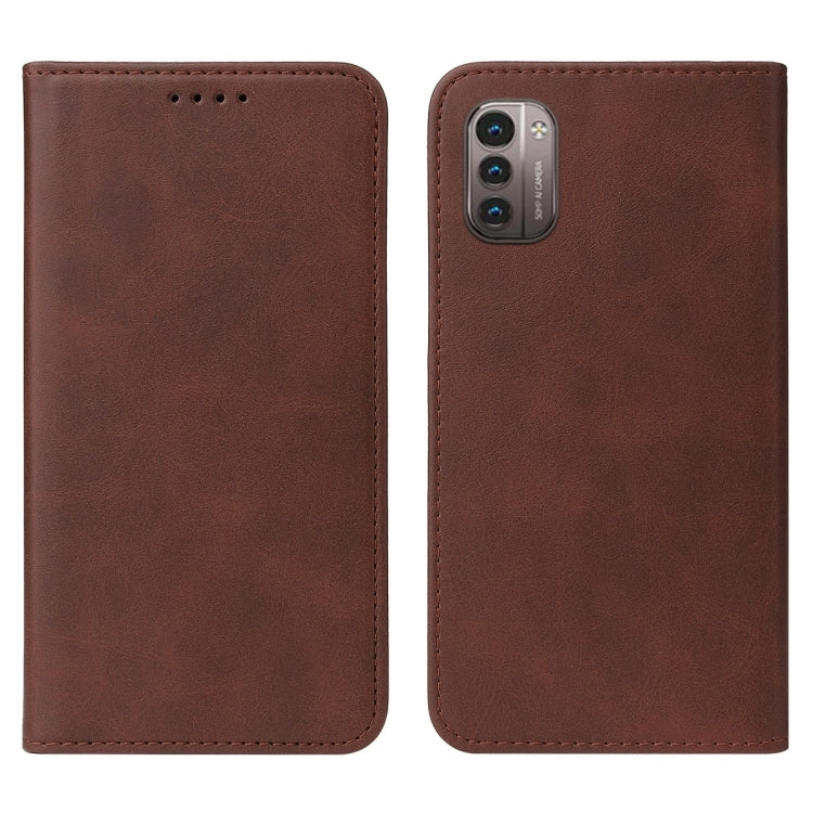 For Nokia G21/G11 Magnetic Closure Leather Phone Case