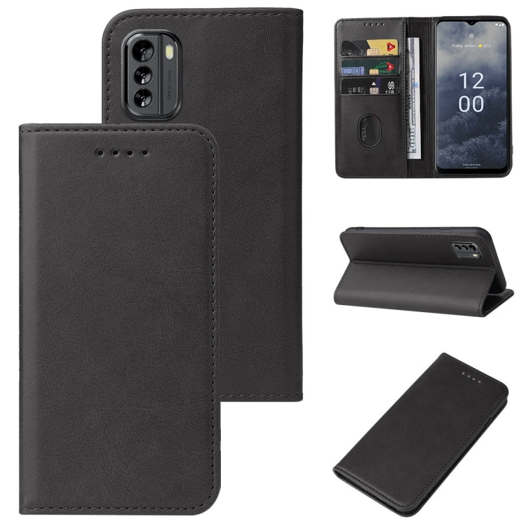 For Nokia G60 5G Magnetic Closure Leather Phone Case
