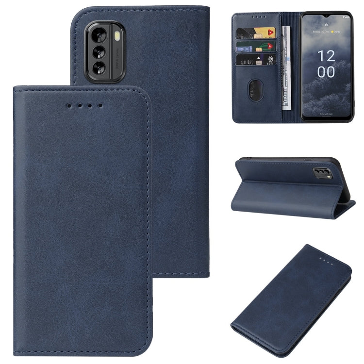 For Nokia G60 5G Magnetic Closure Leather Phone Case