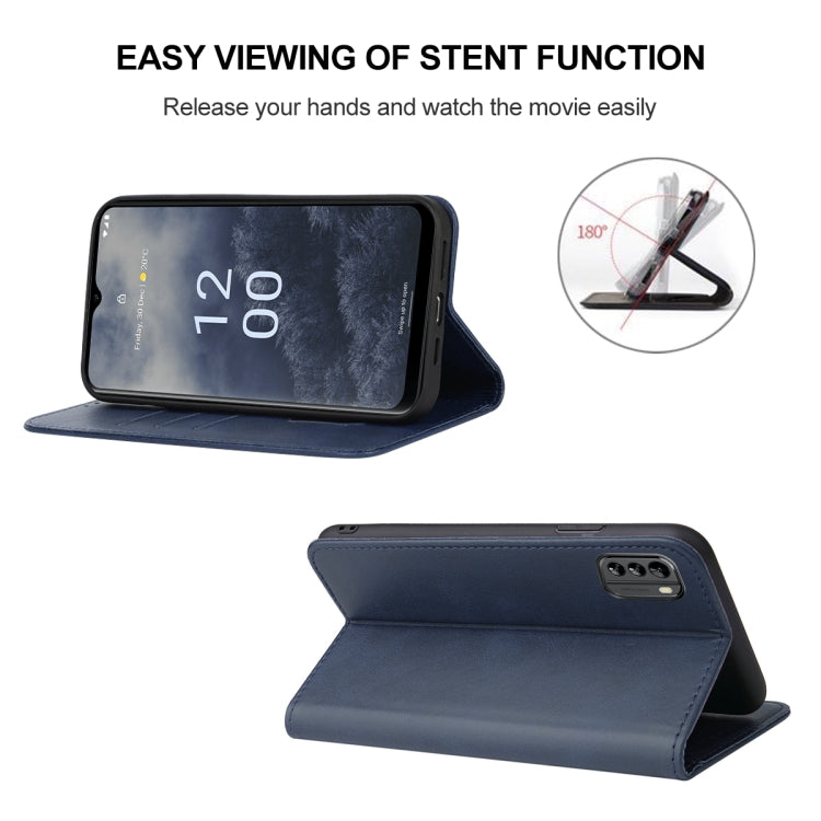 For Nokia G60 5G Magnetic Closure Leather Phone Case