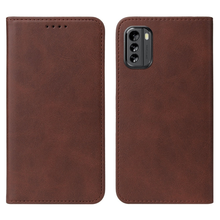 For Nokia G60 5G Magnetic Closure Leather Phone Case