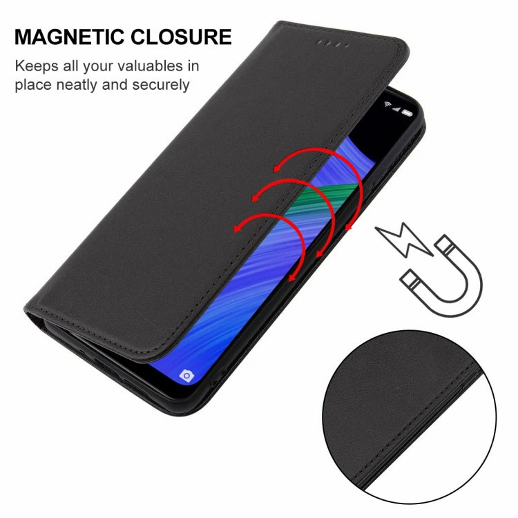 For TCL 20 R 5G Magnetic Closure Leather Phone Case