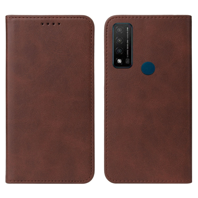 For TCL 20 R 5G Magnetic Closure Leather Phone Case