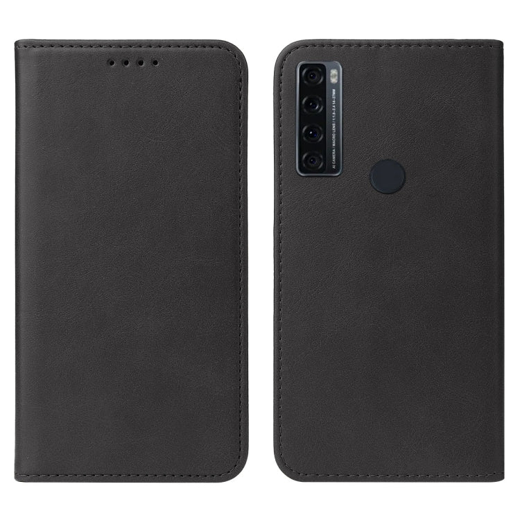 For TCL 20 SE Magnetic Closure Leather Phone Case