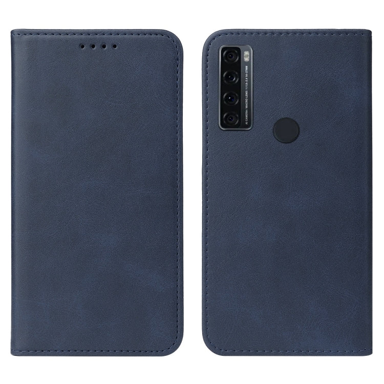 For TCL 20 SE Magnetic Closure Leather Phone Case