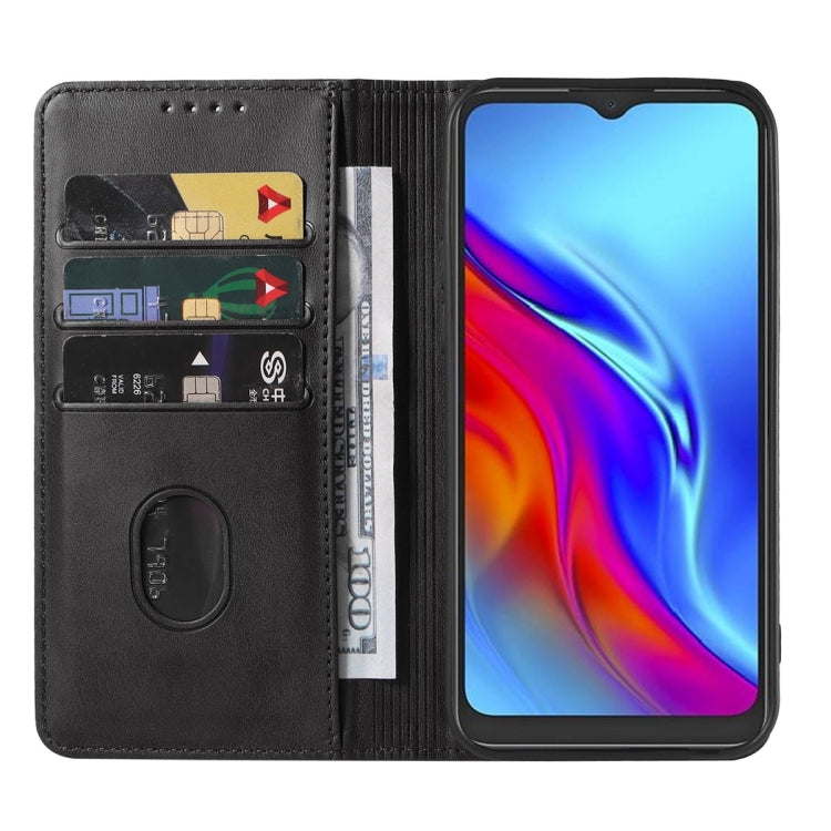 For TCL 20E Magnetic Closure Leather Phone Case