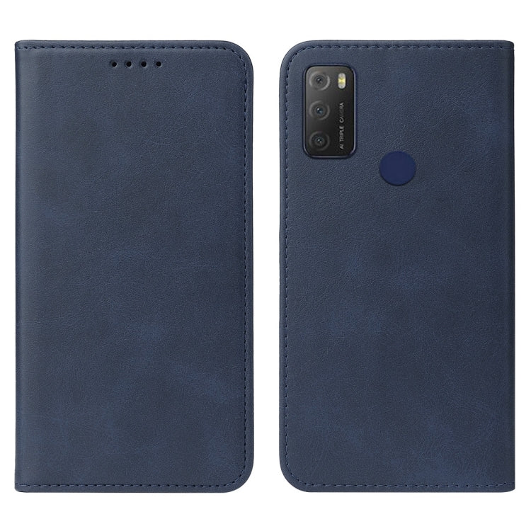 For TCL 20E Magnetic Closure Leather Phone Case