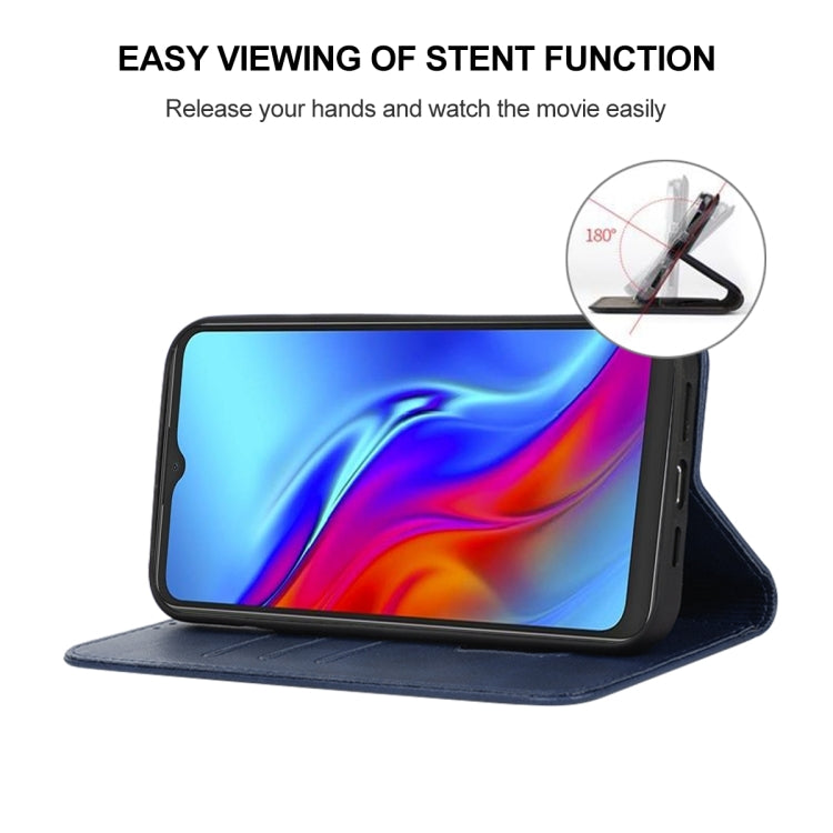 For TCL 20E Magnetic Closure Leather Phone Case