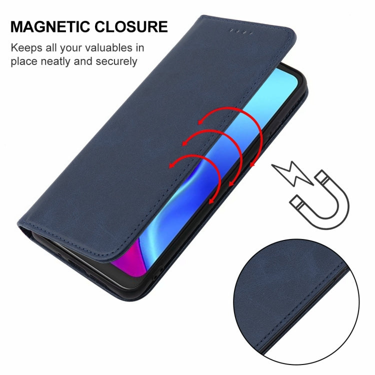 For TCL 20E Magnetic Closure Leather Phone Case