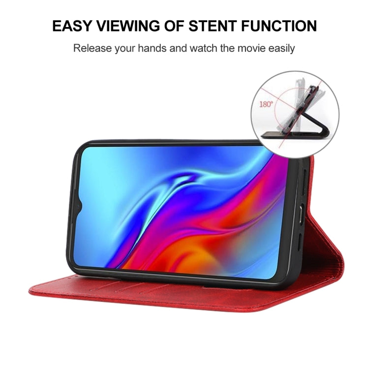 For TCL 20E Magnetic Closure Leather Phone Case