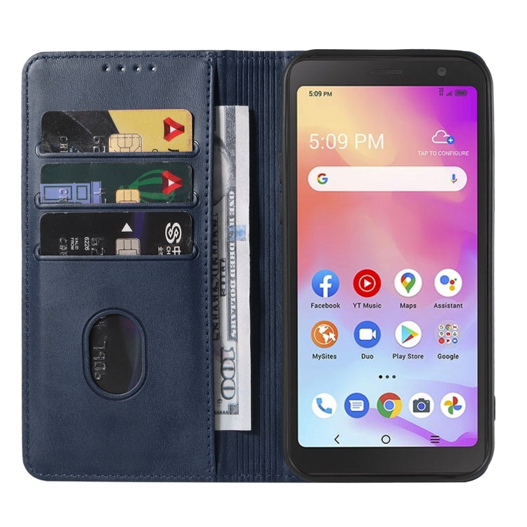 For TCL A3 A509DL/A30 Magnetic Closure Leather Phone Case