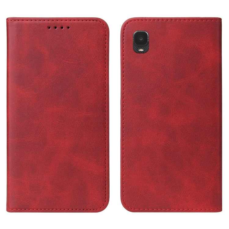 For TCL A3 A509DL/A30 Magnetic Closure Leather Phone Case