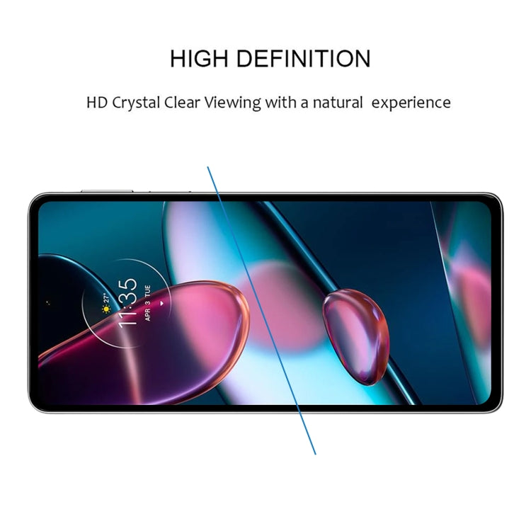For Motorola Edge 30 Pro 5G/Edge+ 5G UW/Edge 2022 Full Glue Full Cover Screen Protector Tempered Glass Film