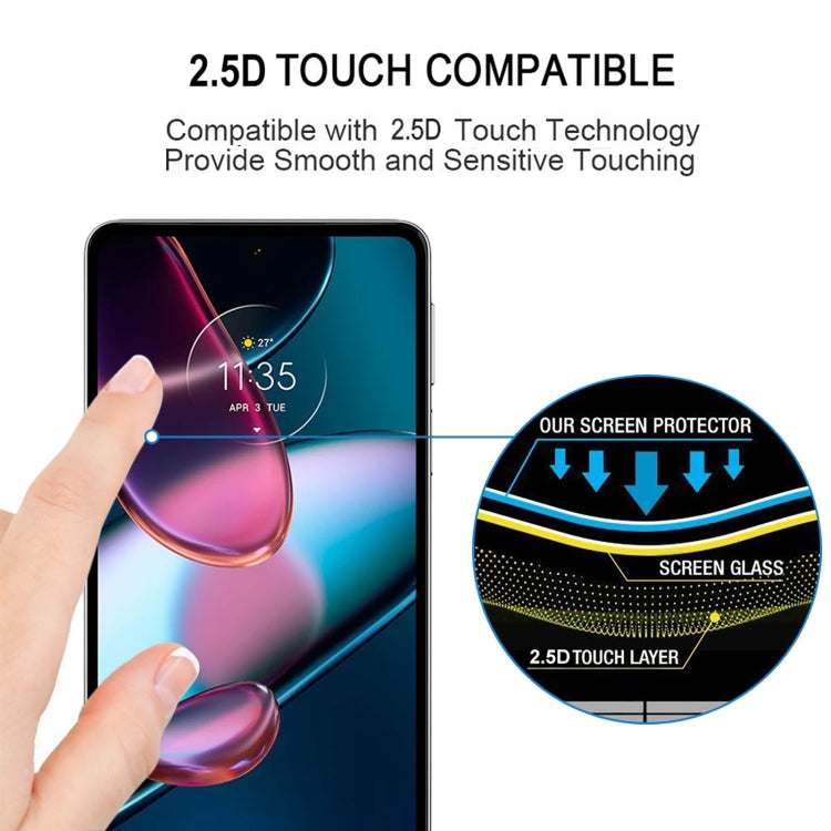 For Motorola Edge 30 Pro 5G/Edge+ 5G UW/Edge 2022 Full Glue Full Cover Screen Protector Tempered Glass Film