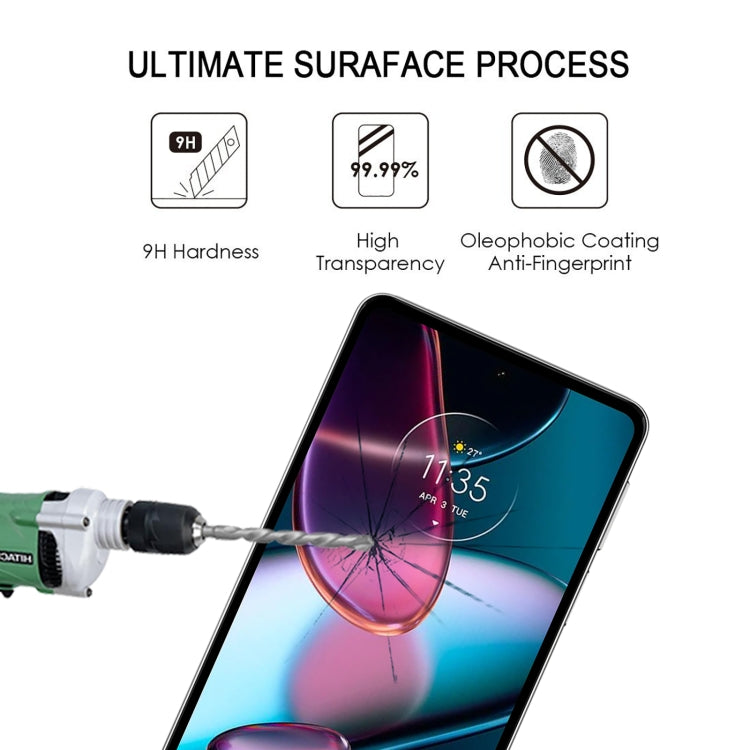 For Motorola Edge 30 Pro 5G/Edge+ 5G UW/Edge 2022 Full Glue Full Cover Screen Protector Tempered Glass Film